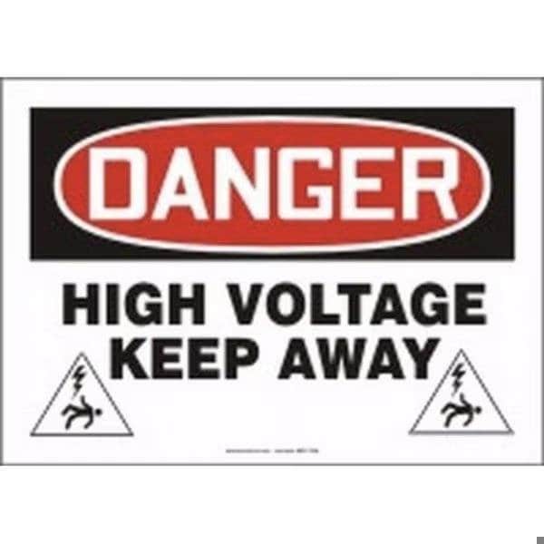 Accuform OSHA DANGER SAFETY SIGN HIGH MELC100XP MELC100XP - main